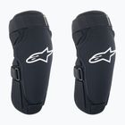 Apărători de ciclism pentru genunchi Alpinestars A-Impact Plasma Pro Knee black/white