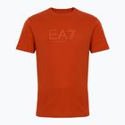 Tricou pentru bărbați EA7 Emporio Armani Visibility Cotton Crew rooibos tea