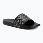 Papuci EA7 Emporio Armani Water Sports All Over full black / white