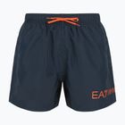Șort de înot pentru bărbați EA7 Emporio Armani Extended Logo Boxer armani blue / tangerine tango