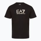 Tricou pentru bărbați EA7 Emporio Armani Visibility Cotton Crew black/beige