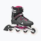 Role pentru femei Rollerblade Macroblade 90 W black/burgundy/ocean green
