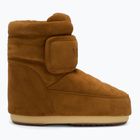 Ghete pentru femei Moon Boot Icon Strap Suede cognac