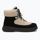 Ghete pentru femei Moon Boot Combat Boot Fleece black/off white