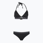 Costum de baie din două piese pentru femei EA7 Emporio Armani Logo Tape Bikini Triangle black