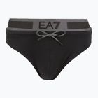 Slip de înot pentru bărbați EA7 Emporio Armani Logo Tape Brief black