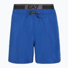 Șort de înot pentru bărbați EA7 Emporio Armani Logo Tape Boxer turkish sea