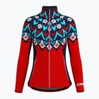 Bluză de trekking pentru femei Crazy Wonder Magic norway red wool