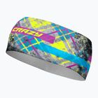 Bentiță Crazy Stem print yellow scottish
