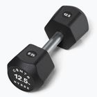 Ganteră Centr Urethane Dumbbell Centr x Hyrox 12,5 kg black