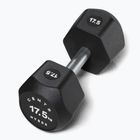 Ganteră Centr Urethane Dumbbell Centr x Hyrox 17,5 kg black