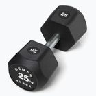 Ganteră Centr Urethane Dumbbell Centr x Hyrox 25 kg black