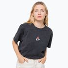 Tricou pentru femei Kaotiko Washed Moon Sphynx black