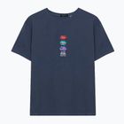 Tricou pentru bărbați Kaotiko Washed Mouth Colors navy