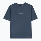 Tricou pentru bărbați Kaotiko Washed Expect Nothing navy