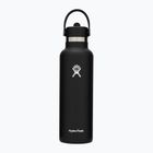 Sticluță termică Hydro Flask Standard Flex Straw 620 g negru S21FS001