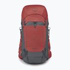 Rucsac de trekking pentru femei Osprey Tempest 44 l red pampass/Coal Grey