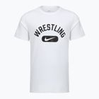 Tricou pentru bărbați Nike Wrestling Disc DFC white/black
