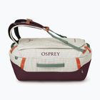 Geantă de călătorie Osprey Transporter Duffel 40 l mystery white/moody burgundy