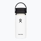 Sticlă termică Hydro Flask Wide Flex Sip 470 ml alb W16BCX110