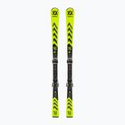 Völkl Racetiger SC Yellow + vMotion 10 GW galben/negru schiuri de coborâre galben/negru