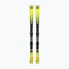 Schiuri de coborâre Völkl Racetiger SL + legături RMotion T 12 black/fluorescent/red