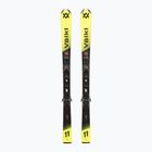 Schiuri de coborâre pentru copii + legături Völkl Racetiger Jr Yellow+7.0 VMotion Jr 130-160 cm