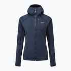 Bluză de trekking petru femei Rab Superflux Hoody deep ink