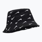 Pălărie pentru copii Nike Swoosh Print Bucket black