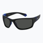 Ochelari de soare pentru bărbați Polaroid PLD 2135/S matte black blue/grey polarized