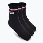 Șosete Fila Unisex Quarter 3 Pack black