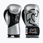 Mănuși de box Rival RB7 Fitness Plus Bag silver/black