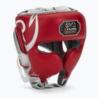 Cască de box Rival RHG100 Professional Headgear red/silver