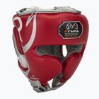 Cască de box Rival RHG100 Professional Headgear red/silver/grey