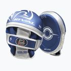 Labe de antrenament pentru antrenori Rival Professional Punch Mitts blue/silver