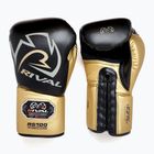 Mănuși de box Rival RS100 Professional black/gold