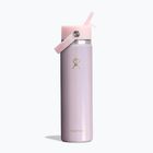 Sticlă termică Hydro Flask Wide Mouth with Flex Straw Cap 710 ml glimmer pink