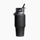 Sticlă termică Hydro Flask Wide Flex Straw Travel 621 ml black