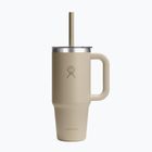 Cană Hydro Flask Travel Tumbler Clear Lid 710 ml oat
