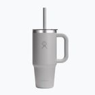 Cană Hydro Flask Travel Tumbler Clear Lid 710 ml birch