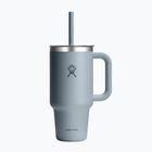 Cană termică Hydro Flask Travel Tumbler Clear LID 945 ml shale grey