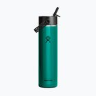 Sticlă termică Hydro Flask Lightweight Wide Flex Straw 710 ml emerald green