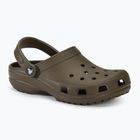 Klapki Crocs Classic brązowe 10001