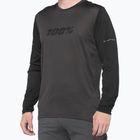 Tricou de ciclism 100% Ridecamp gri pentru bărbați 40028-00001