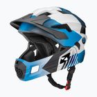 Cască de ciclism pentru copii Rockbros 10110061001 Kids Helmet blue/white/black