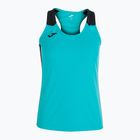 Tricou de alergare pentru femei Joma Record II Tank Top turquoise/black