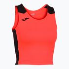 Tricou de alergare pentru femei  Joma Record II Top fluor coral/black