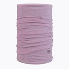 Eșarfă multifuncțională BUFF Midweight Merino Wool melange lilac sand