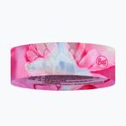 Bentiță pentru cap BUFF CoolNet UV Slim emerald fluor fuchsia