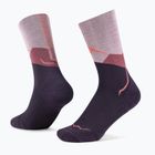 Șosete BUFF Merino Lightweight Crew LWC1 pink